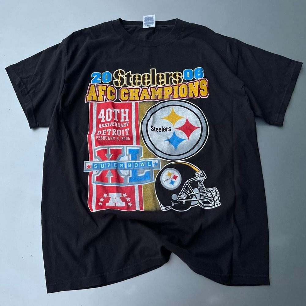 2006 Pittsburg Steelers AFC Champions Tshirt